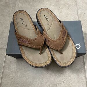 Ecco | Shoes | Ecco Cosmo Sandals Mens 2 125 Eu 46 Brown  display picture 1